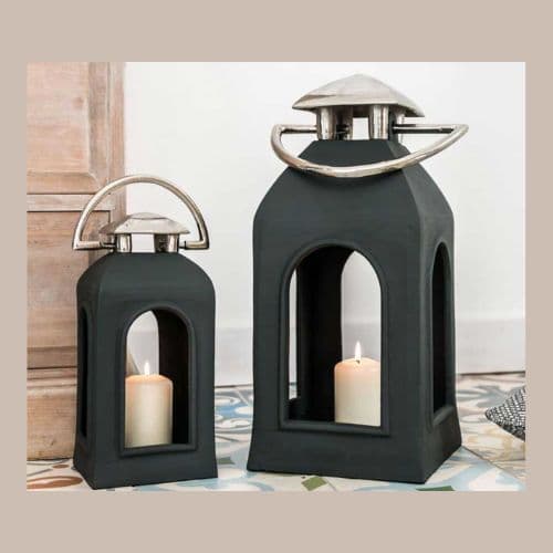 Edge Company Anthracite Classic Lantern - Large - Image 2