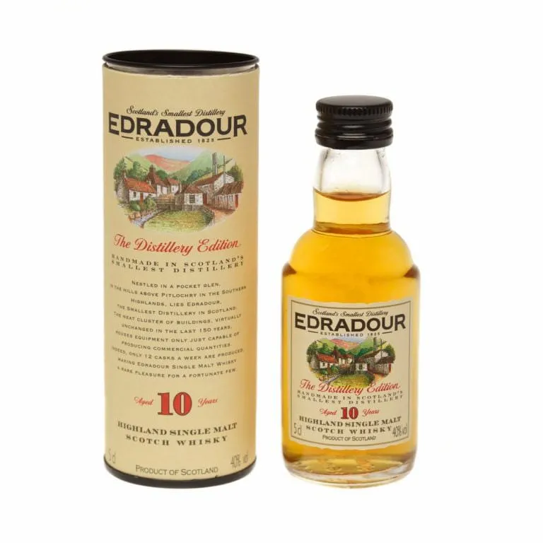 Edradour 10 Yr, Highland Single Malt, The Distillers Edition – 5cl