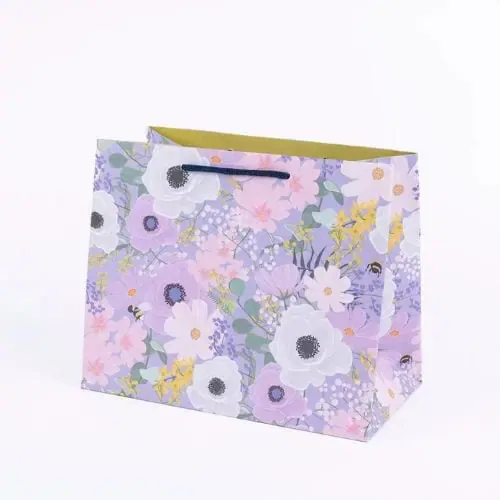 Belly Button Elle Floral Tote Gift Bag