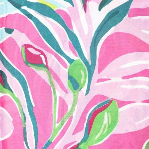 Weavermill Floral Print Scarf – Mulberry - Image 3