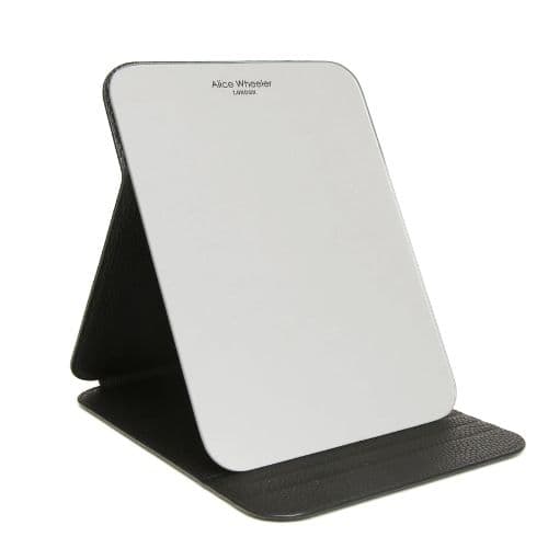 Alice Wheeler Black Folding Mirror