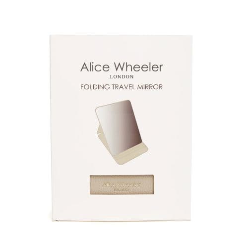 Alice Wheeler Stone Folding Mirror - Image 3