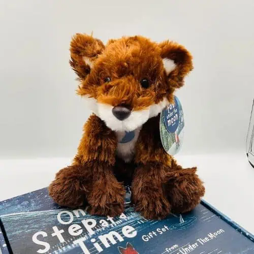 Fox Under The Moon - Fox Plush Toy - Jaro Design Studio - 1 Fox Under The Moon - Fox Plush Toy