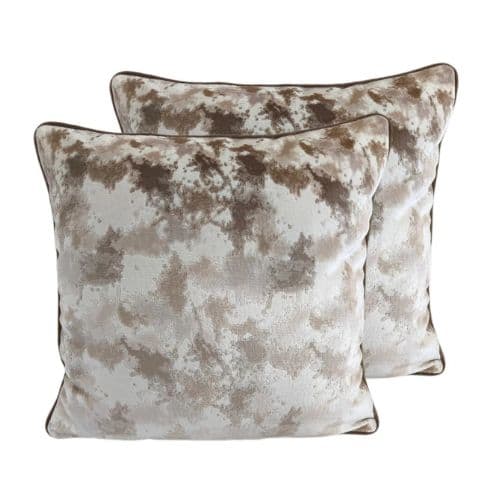 Malini Fram Taupe Cushion