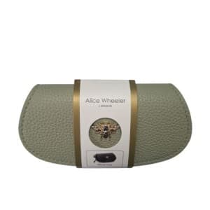 Alice Wheeler Glasses Case – Pistachio