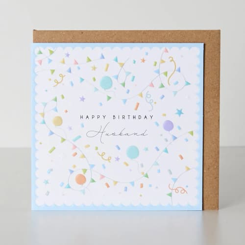 Belly Button Designs, Ditsy – Happy Birthday Husband Bunting - Jaro Design Studio - 1 Belly Button Designs, Ditsy – Happy Birthday Husband Bunting