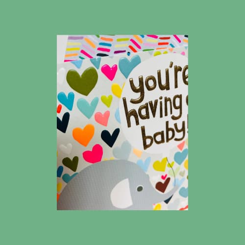PaperSalad – You're Having A Baby Congratulations - Jaro Design Studio - 2 PaperSalad – You're Having A Baby Congratulations - Image 2