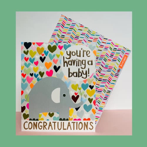 PaperSalad – You're Having A Baby Congratulations - Jaro Design Studio - 1 PaperSalad – You're Having A Baby Congratulations