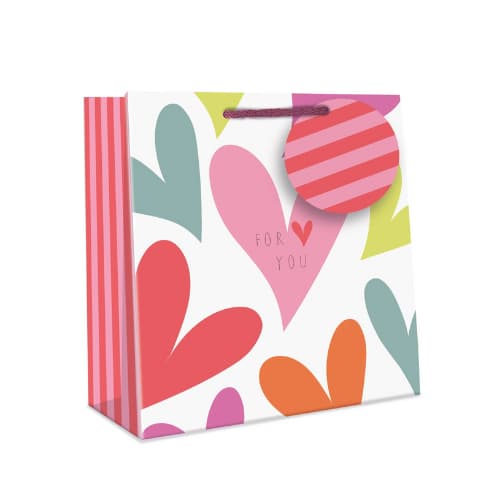 Belly Button – Hearts Medium Gift Bag