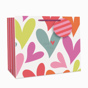 Belly Button – Hearts Tote Gift Bag
