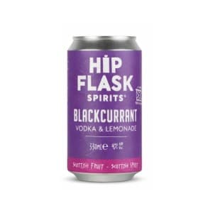 Hip Flask Spirits – Blackcurrant Vodka and Lemonade