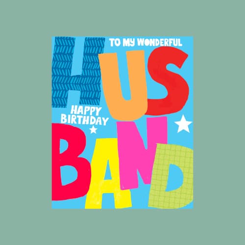 PaperSalad – Birthday Husband