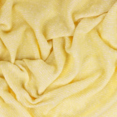 Isla Woven Tasselled Throw Butter Yellow - Image 4