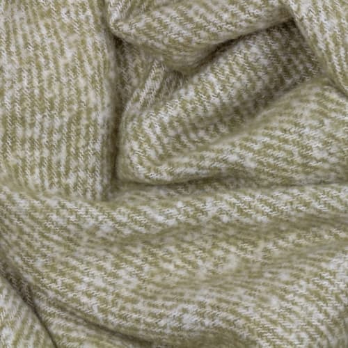 Isla Woven Tasselled Throw Green - Image 4