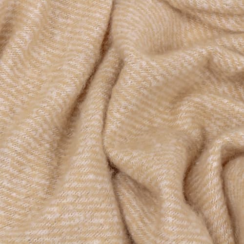 Isla Woven Tasselled Throw Natural - Image 3
