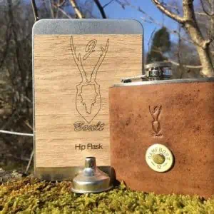 J. Boult Designs - Shotgun Cartridge Hip Flask