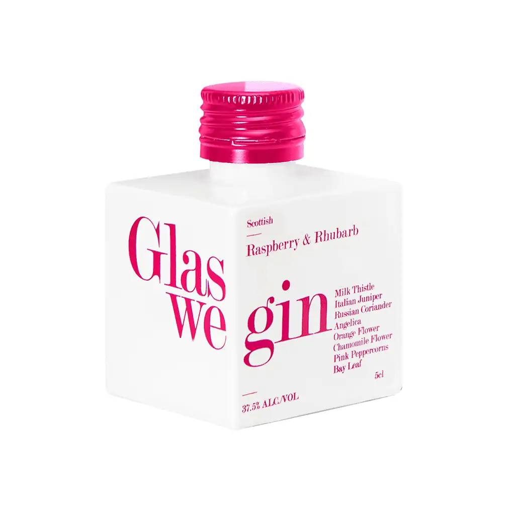 Glaswegin Raspberry and Rhubarb Gin - Jaro Design Studio - 2 Glaswegin Raspberry and Rhubarb Gin - Image 2