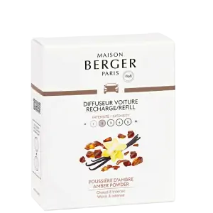 Maison Berger Amber Powder Car Diffuser Refill