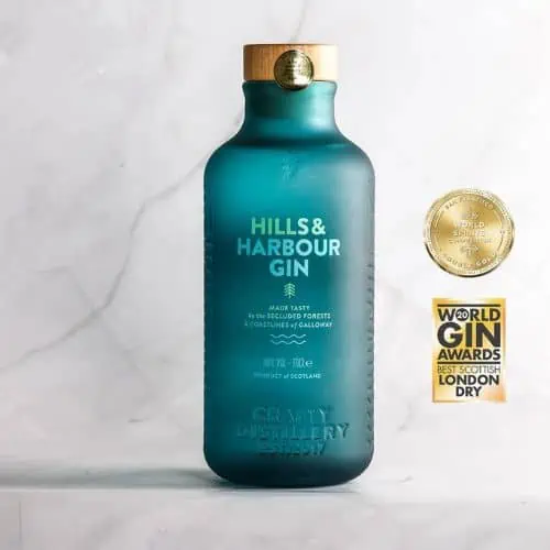 Crafty Distillery, Hills and Harbour Gin, 70cl