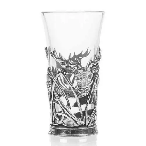 AE Williams - Pewter Stag Shot Glass