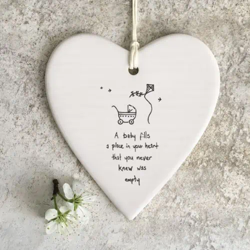 East Of India, Wobbly Round Heart - A Baby Fills A Place