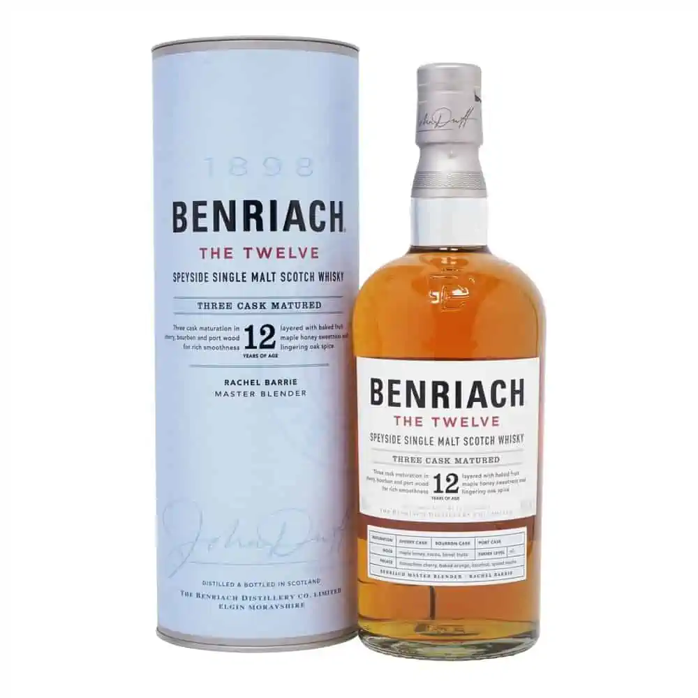 BenRiach The Twelve Whisky, 70cl