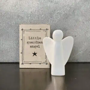 East Of India Matchbox - Porcelain Angel