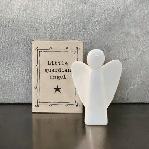 East Of India Matchbox - Porcelain Angel