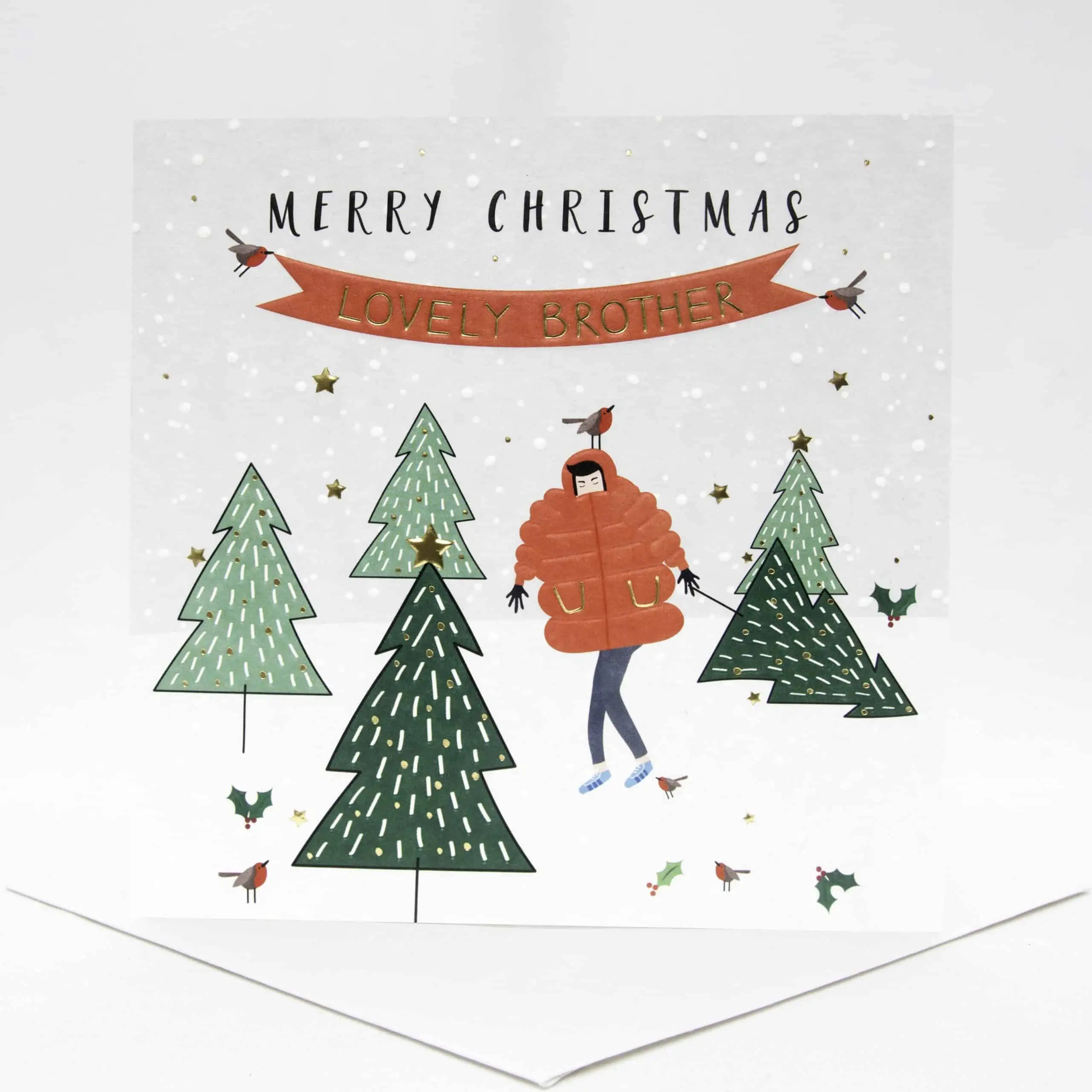 Belly Button Designs, Merry Christmas Brother