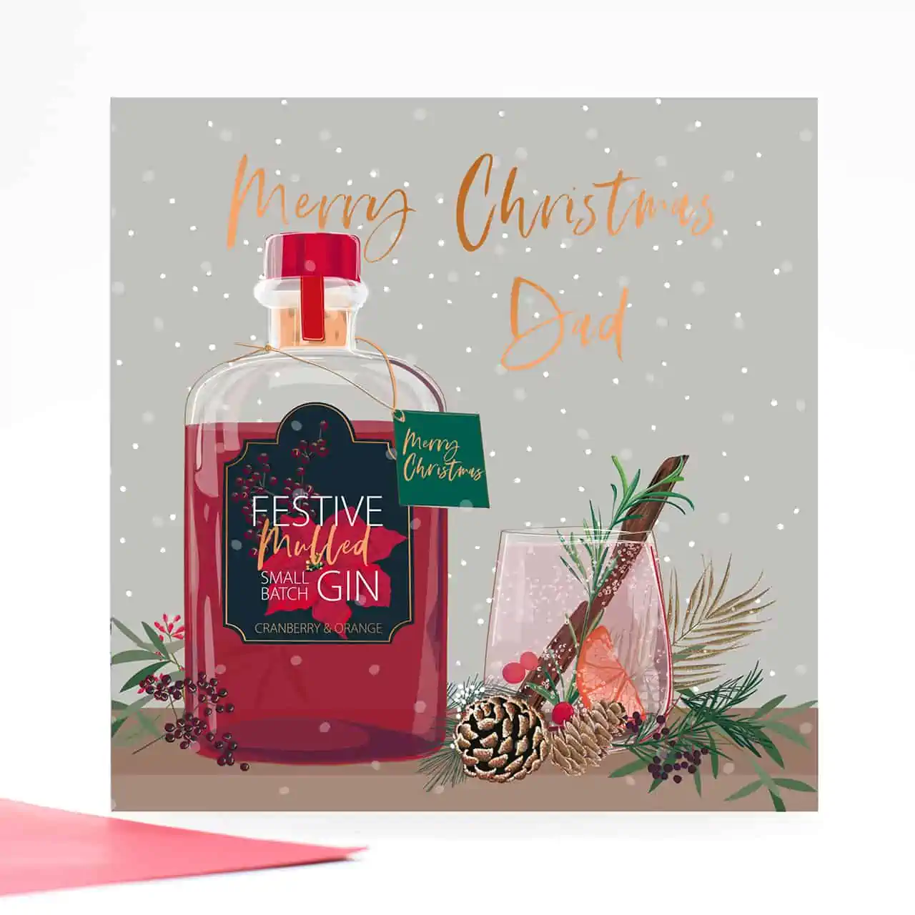 Belly Button Designs, Merry Christmas Dad - Jaro Design Studio - 1 Belly Button Designs, Merry Christmas Dad