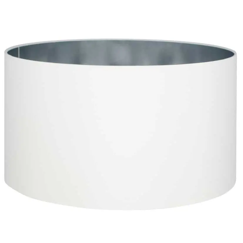 Renaissance White Shade with Silver Card inner, 55cm