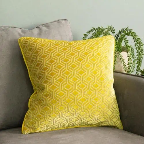Paoletti, Avenue Cushion - Ochre
