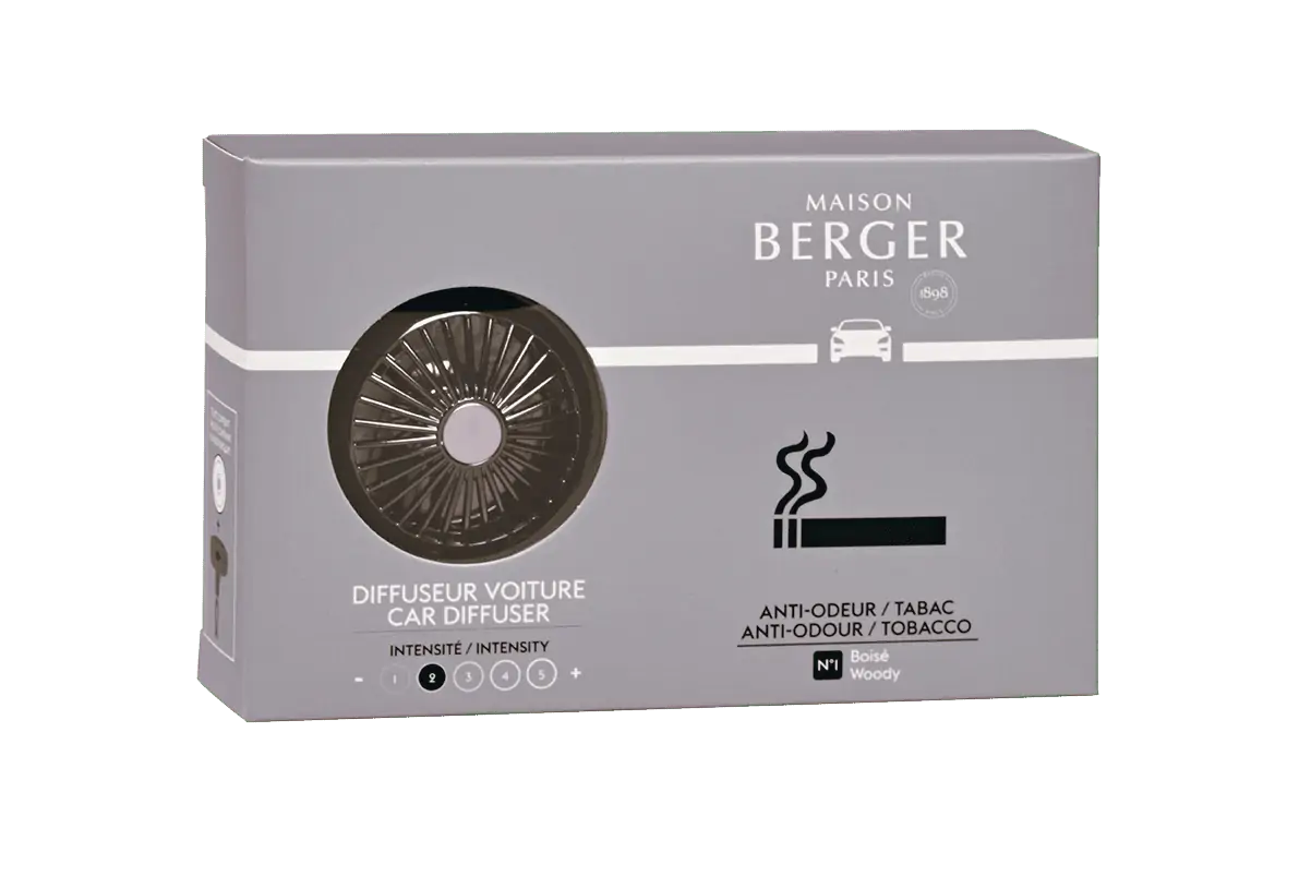 Maison Berger Practical Anti-Odour Tabacco Car Diffuser