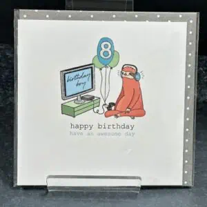Mill Lane Cards, 8th Birthday - Awesome Day