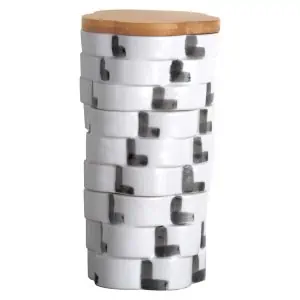 Totem Flower 3 - Tier Storage Jar