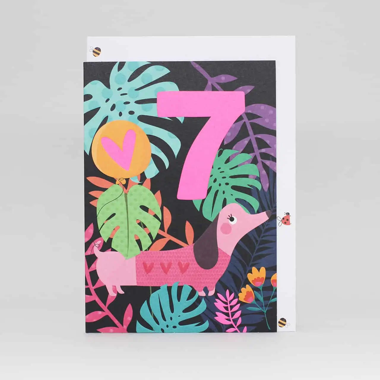 Belly Button Designs, 7th Birthday Wild - Dog