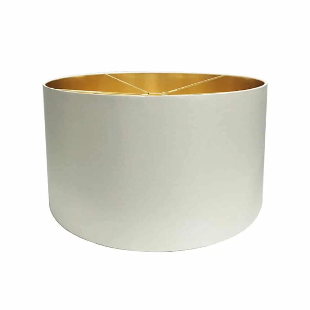 Renaissance White Shade with Gold Card Inner, 55cm