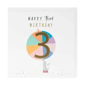 Belly Button Designs, Birthday Age 3