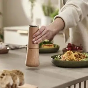 Joseph Joseph Milltop Wood Salt Mill - Beech