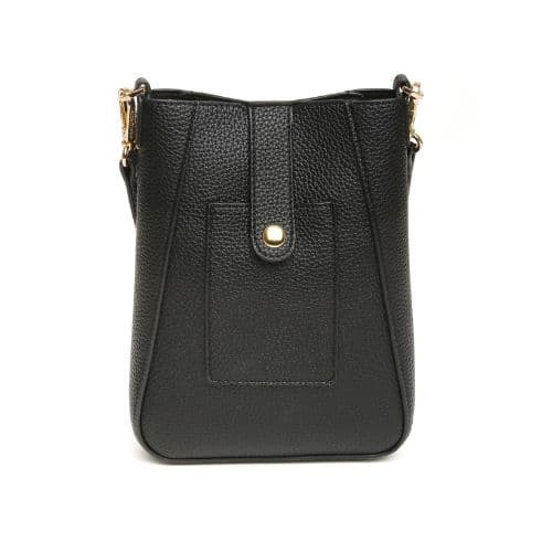 Alice Wheeler Kensington Black Crossbody Phone Bag - Image 3