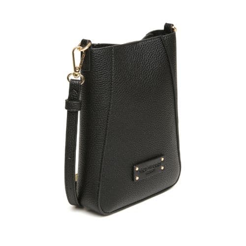 Alice Wheeler Kensington Black Crossbody Phone Bag - Image 5
