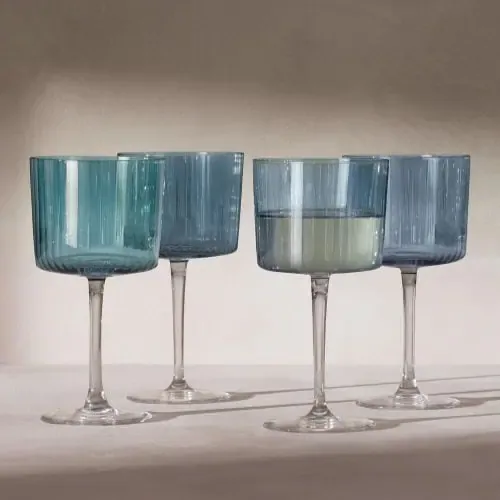 LSA Gems Wine Glasses – Sapphire