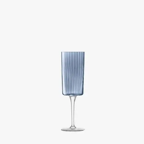 LSA Gems Champagne Glasses – Sapphire - Jaro Design Studio - 3 LSA Gems Champagne Glasses – Sapphire - Image 3