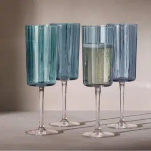 LSA Gems Champagne Glasses – Sapphire