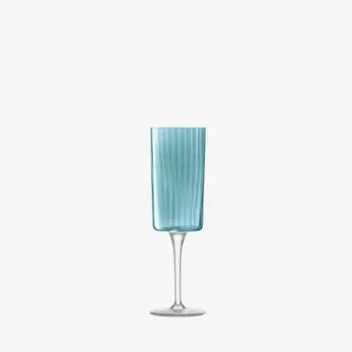 LSA Gems Champagne Glasses – Sapphire - Jaro Design Studio - 5 LSA Gems Champagne Glasses – Sapphire - Image 5