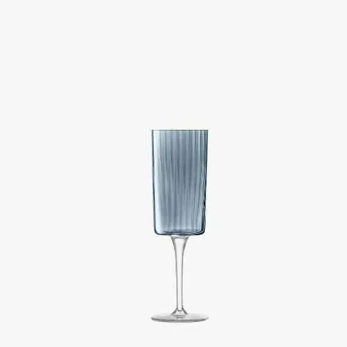 LSA Gems Champagne Glasses – Sapphire - Jaro Design Studio - 6 LSA Gems Champagne Glasses – Sapphire - Image 6