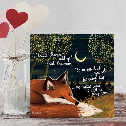 Fox Under The Moon – ‘Little Changes’ Card