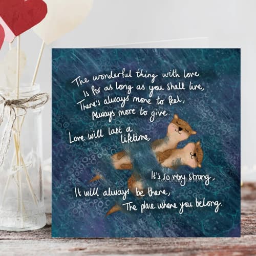 Fox Under The Moon – ‘Love’ Card