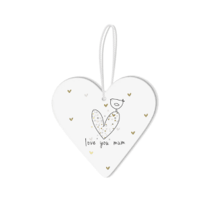 Belly Button – Lovely Mum Hanging Heart