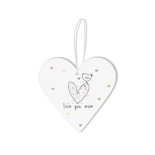 Belly Button – Lovely Mum Hanging Heart